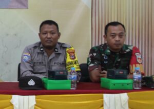 Rakor Pamong Wukirsari: Babinsa dan Bhabinkamtibmas Tekankan Keamanan dan Kewaspadaan di Lingkungan